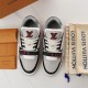 Replica L 8067 LLVS182 Buddha Luxury Replica L Lv Trainer Sneaker Red – Lvs182 Uk - 8067 - Buddha Luxury