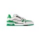 Replica L 8913 LLVS-204 Buddha Luxury Replica L Trainer White Green Low Sneaker – Lvs204 Uk - 8913 - Buddha Luxury