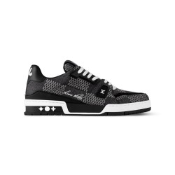 L Damier Denim Low Top Black Trainers