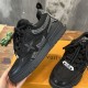 L Black Embellished Chunky Low Top Trainers close up of side sole and studs
