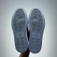 L Rivoli Monogram Canvas High Top Trainers Black Grey Outsole View L Rivoli Monogram Canvas High Top Trainers Black Grey rubber outsoles bottom view