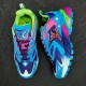 L Runner Tatic Blue Pink Mesh Trainers - Top-Down View L Runner Tatic Blue Pink Mesh Trainers top-down layout view