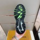 L Runner Tactic Green Mesh Leather Trainers Outsole View L Runner Tactic Green Mesh Leather Trainers sole tread and pattern