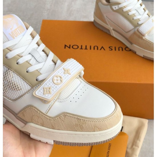 Replica L 8872 LLVS014 Buddha Luxury Replica L Trainer Beige White – Lvs014 Uk - 8872 - Buddha Luxury