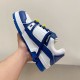 Replica L Trainer Maxi Low-Top Sneakers In White And Blue – Lvs117 Uk - 9199 - Buddha Luxury