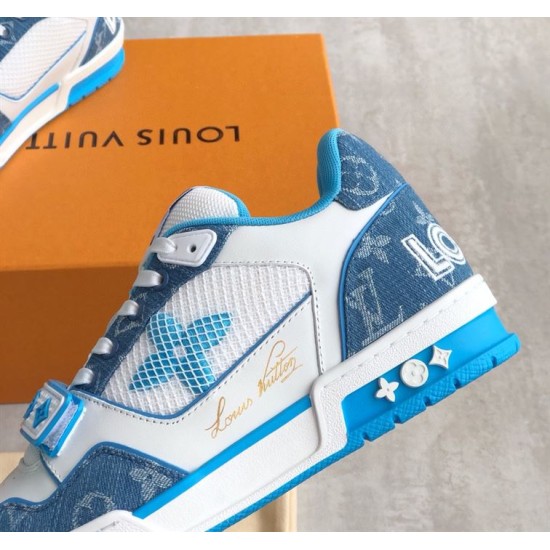 Replica L Trainer Monogram Denim – Lvs015 Uk - 9131 - Buddha Luxury