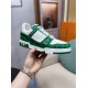 Replica L 8278 LLVS001 Buddha Luxury Replica L Trainer Monogram Denim White Green – Lvs001 Uk - 8278 - Buddha Luxury