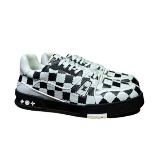Replica L 9392 LLVS046 Buddha Luxury Replica L Trainer Sneaker Black White Damier – Lvs046 Uk - 9392 - Buddha Luxury