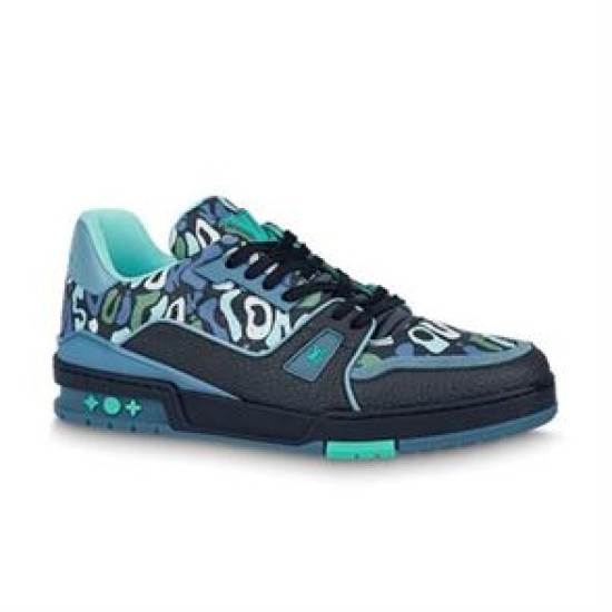 Replica L 8201 LLVS144 Buddha Luxury Replica L Trainer Sneaker In Marine – Lvs144 Uk - 8201 - Buddha Luxury