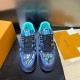 Replica L 8201 LLVS144 Buddha Luxury Replica L Trainer Sneaker In Marine – Lvs144 Uk - 8201 - Buddha Luxury