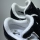 Nike Air Force 1 Low-Top Embossed Trainers Black collar and insole detail