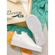 Nike Air Force 1 Low Embossed White Trainers rubber sole unit view