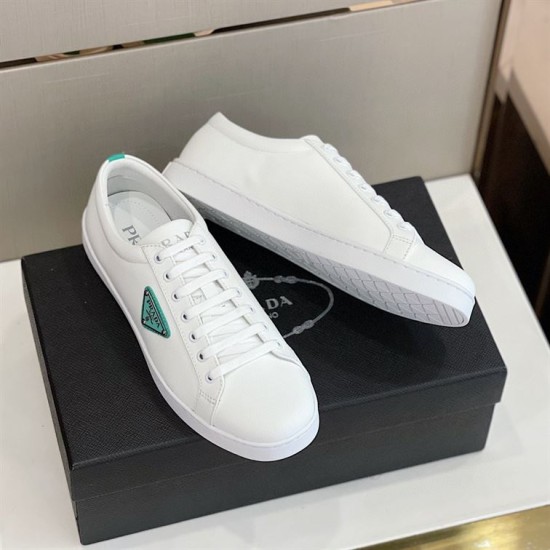 Replica Prada Brushed Leather Sneakers – Prs013 Uk