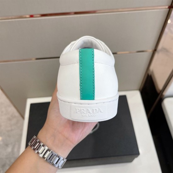 Replica Prada Brushed Leather Sneakers – Prs013 Uk