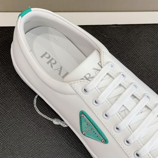 Replica Prada Brushed Leather Sneakers – Prs013 Uk
