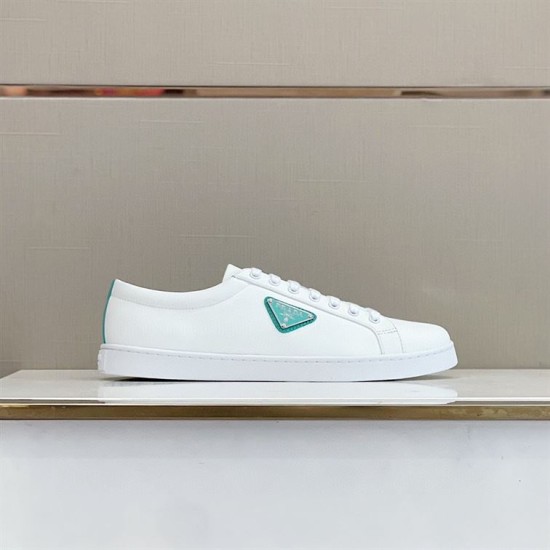 Replica Prada Brushed Leather Sneakers – Prs013 Uk