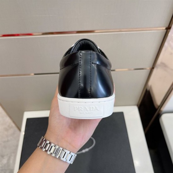 Replica Prada Brushed Leather Sneakers – Prs015 Uk Replica Prada Brushed Leather Sneakers – Prs015 Uk
