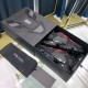 Prada Cloudbust Thunder Packaging View in black and red Prada Cloudbust Thunder trainers packaged inside original shoebox with dust bag in black and red