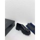 Replica Prada 9350 PPRS068 Buddha Luxury Replica Prada Trainers Monolith Brushed Leather And Nylon Lace-Up Shoes – Prs068 Uk - 9350 - Buddha Luxury