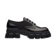 Replica Prada 9350 PPRS068 Buddha Luxury Replica Prada Trainers Monolith Brushed Leather And Nylon Lace-Up Shoes – Prs068 Uk - 9350 - Buddha Luxury