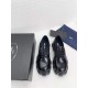 Replica Prada 9350 PPRS068 Buddha Luxury Replica Prada Trainers Monolith Brushed Leather And Nylon Lace-Up Shoes – Prs068 Uk - 9350 - Buddha Luxury