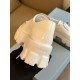 Prada Monolith White Shoe Heel Branding Heel angle view of white Prada Monolith shoe showing embossed brand logo on outsole