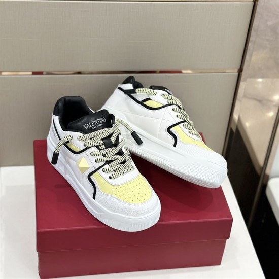 Replica Valentino 8416 VVN008 Buddha Luxury Replica Valentino Trainers One Stud Xl Nappa Leather Low-Top – Vn008 Uk - 8416 - Buddha Luxury