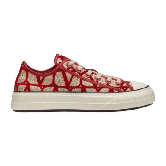 Replica Valentino Trainers Toile Iconographe Totaloop Low-Top  – Vn002 Uk - 8564 - Buddha Luxury