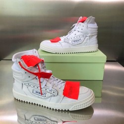 Off-White 3.0 Court Leather High-Top Sneakers – Ofw009 Uk Off-White 3.0 Court Leather High-Top Sneakers – Ofw009 Uk