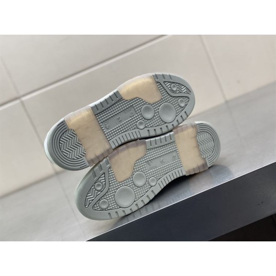 Off-White Out Office Trainers Sole Tread View Underside view of tread pattern on Off-White Trainers rubber sole