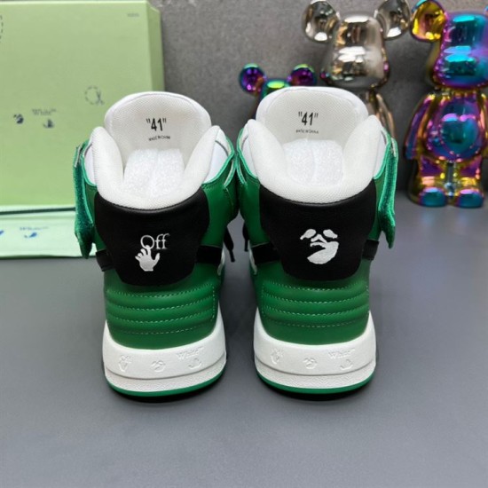 replica OFF-WHITE OUT OFF OFFICE MID TOP LEA – OFW021 UK