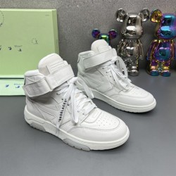 Off-White Out Off Office Mid Top Lea – Ofw037 Uk