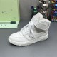 replica OFF-WHITE OUT OFF OFFICE MID TOP LEA – OFW037 UK