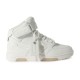 replica OFF-WHITE OUT OFF OFFICE MID TOP LEA – OFW037 UK