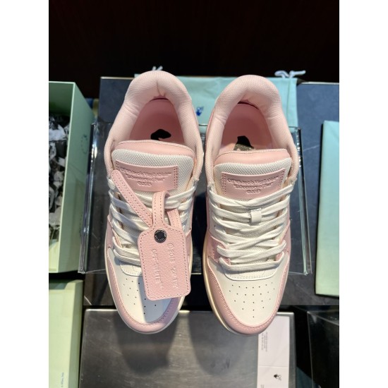 replica OFF-WHITE OUT OF OFFICE OOO BLACK WHITE PINK – OFW026 UK