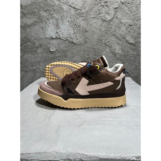 Replica OFF-WHITE SPONGE MID-TOP SNEAKERS BROWN BEIGE – OFW041 UK replica OFF-WHITE SPONGE MID-TOP SNEAKERS BROWN BEIGE – OFW041 UK