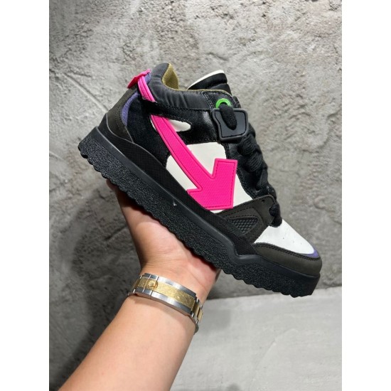 replica OFF-WHITE SPONGE MID-TOP SNEAKERS – OFW040 UK