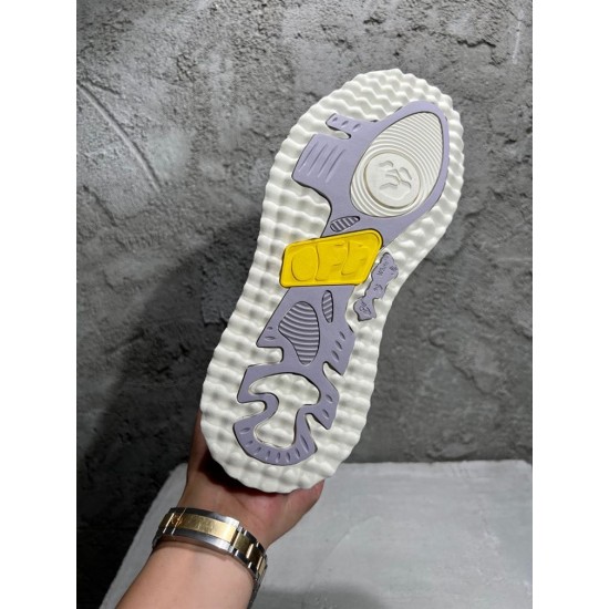 replica OFF-WHITE SPONGE MID-TOP SNEAKERS – OFW042 UK