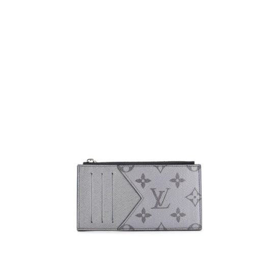 replica COIN CARD HOLDER WHITE TAIGARAMA LEATHER M83102 UK