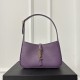 Replica Ysl 12054 YFR#11958 Buddha Luxury Replica Le 5 A 7 Hobo Bag Purple Lizard Leather Uk - 12054 - Buddha Luxury