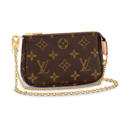 Mini Pochette Accessoires On Chain Monogram Canvas M82510 Uk