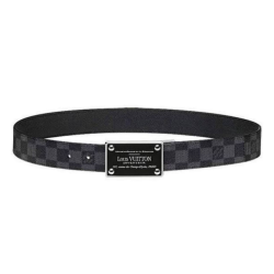 Inventeur Damier Ebene/Graphite Belt - B105 Uk