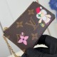 replica KEY POUCH BROWN MONOGRAM CANVAS M12217 UK