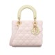 Replica Small Lady Bag Two-Tone Biscuit And Trench Beige Cannage Lambskin Uk - 13261 - Buddha Luxury