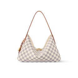 Slouchy Pm Damier Azur Coated Canvas N00116 Uk