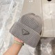 replica WOOL AND CASHMERE BEANIE IN GREY UK