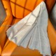 Replica Cannage Denim Shawl Grey Wool Silk And Cashmere Uk
