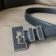Replica CARRE RIVE GAUCHE DOUBLE LOOP BELT IN BLACK - B239 UK replica CARRE RIVE GAUCHE DOUBLE LOOP BELT IN BLACK - B239 UK