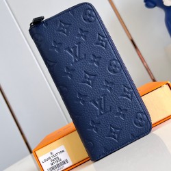 Zippy Vertical Wallet Sapphire Taurillon Monogram Embossed Cowhide Leather M11523 Uk Zippy Vertical Wallet Sapphire Taurillon Monogram Embossed Cowhide Leather M11523 Uk