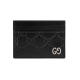 replica SIGNATURE CARD CASE BLACK SIGNATURE LEATHER WITH BLACK LEATHER DETAILS UK